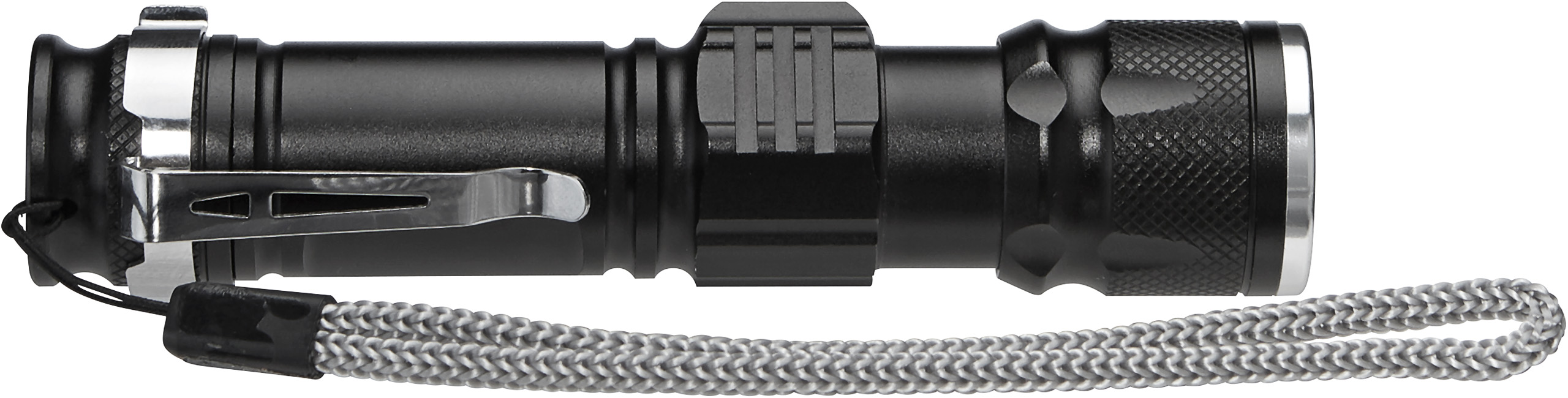 Flashlight rechargeable via cable