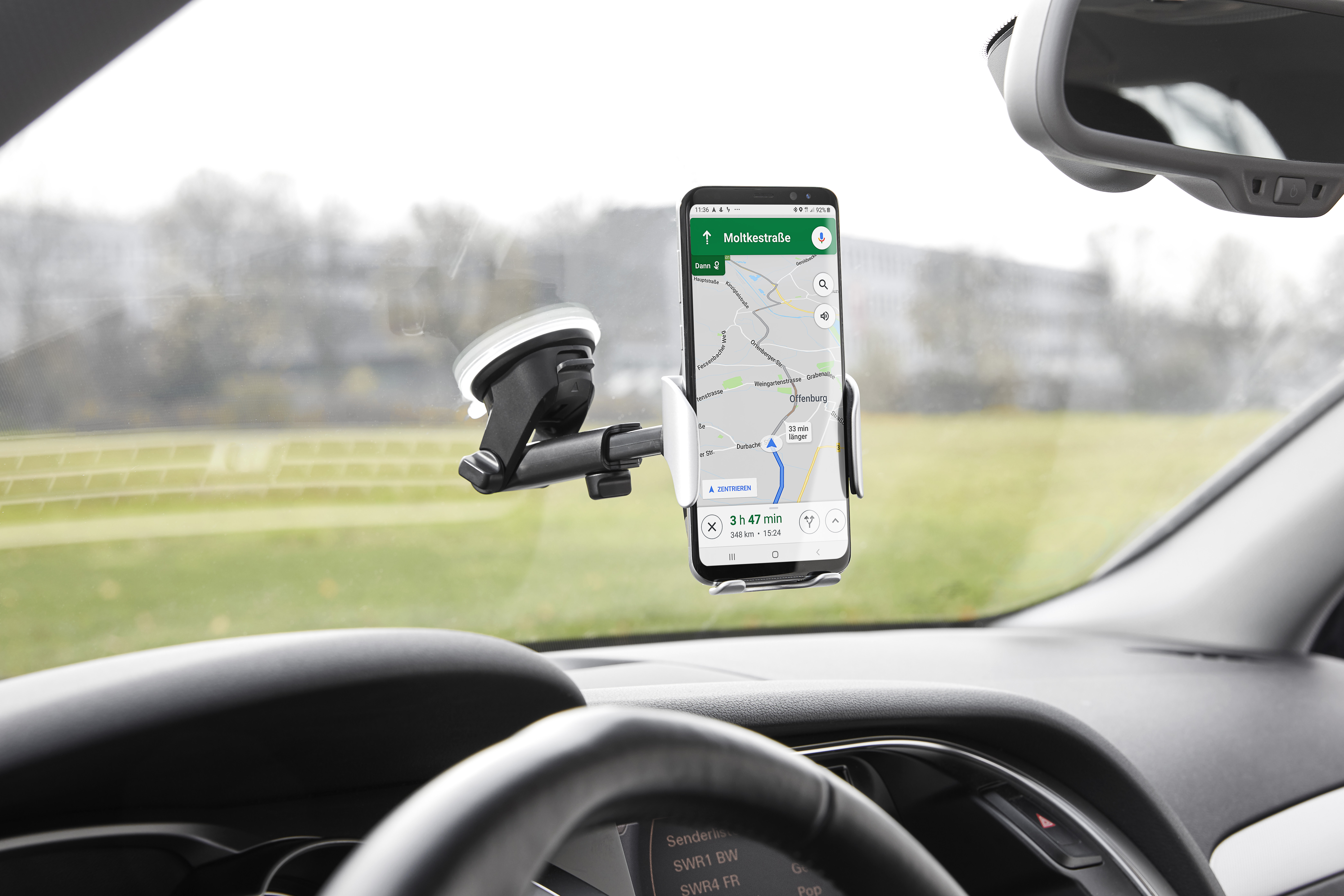 HUG Wireless Charger for the dashboard