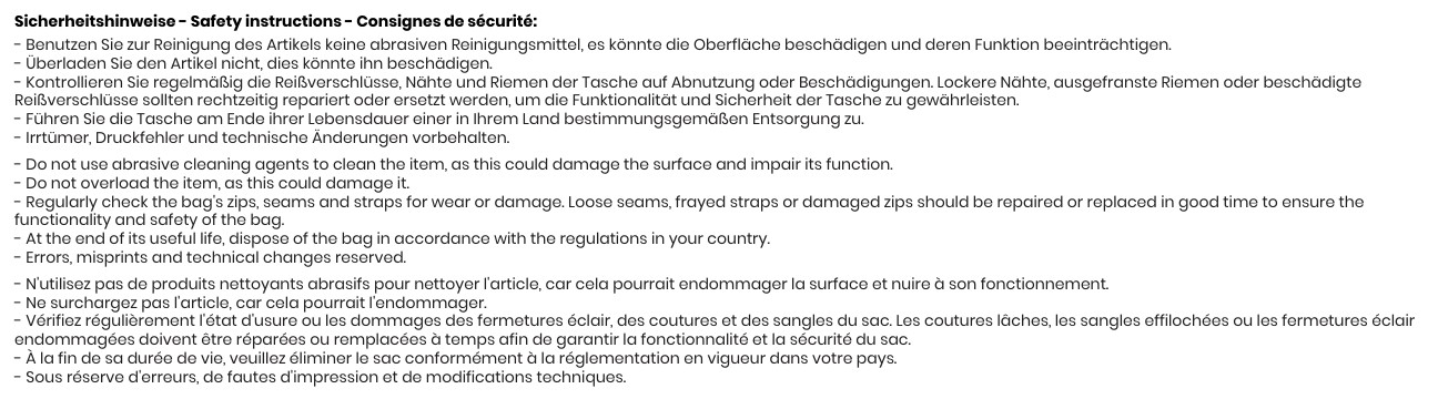 COURIER Umhängetasche schwarz