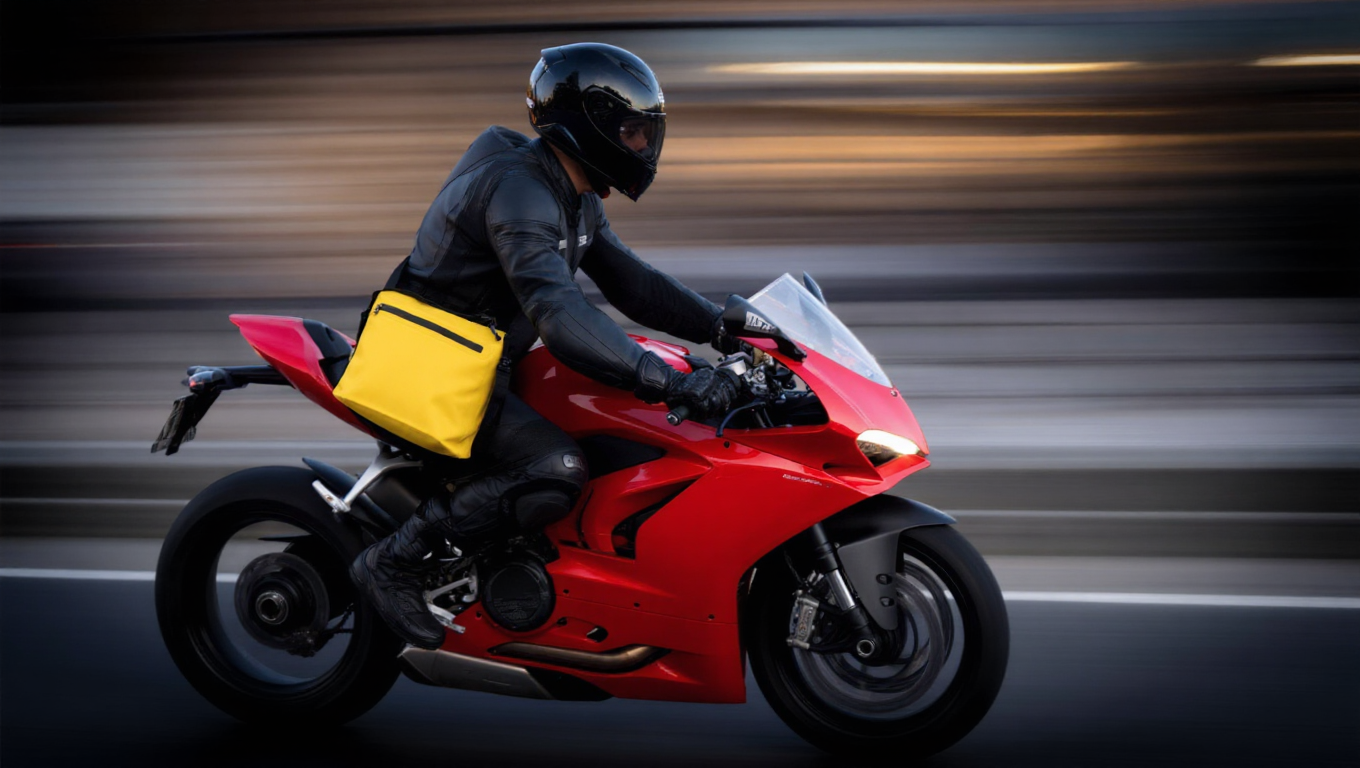 COURIER Umhängetasche gelb