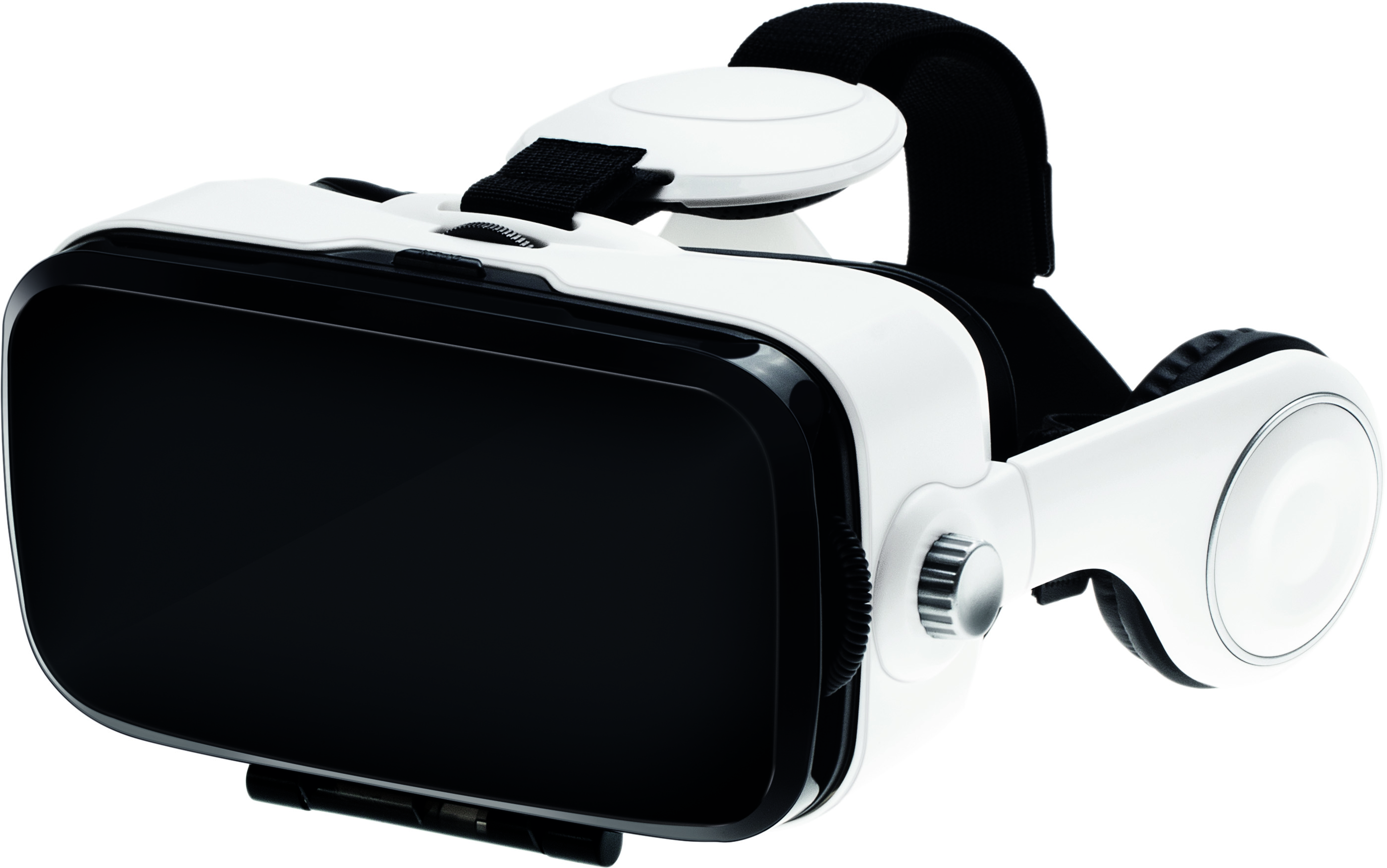 VR glasses (Virtual Reality) with headphones