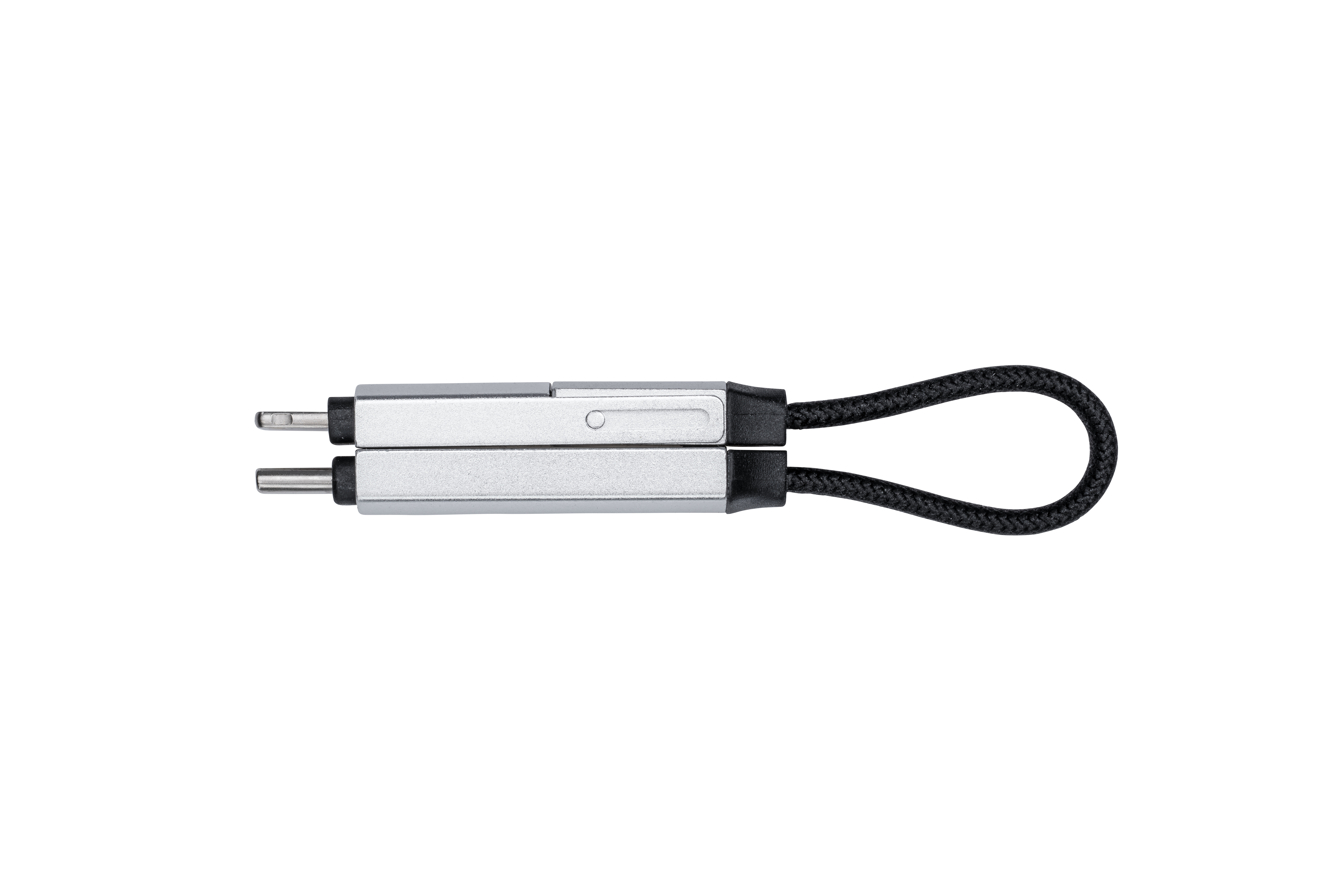 CONNECT 100W charging and data keyring cable