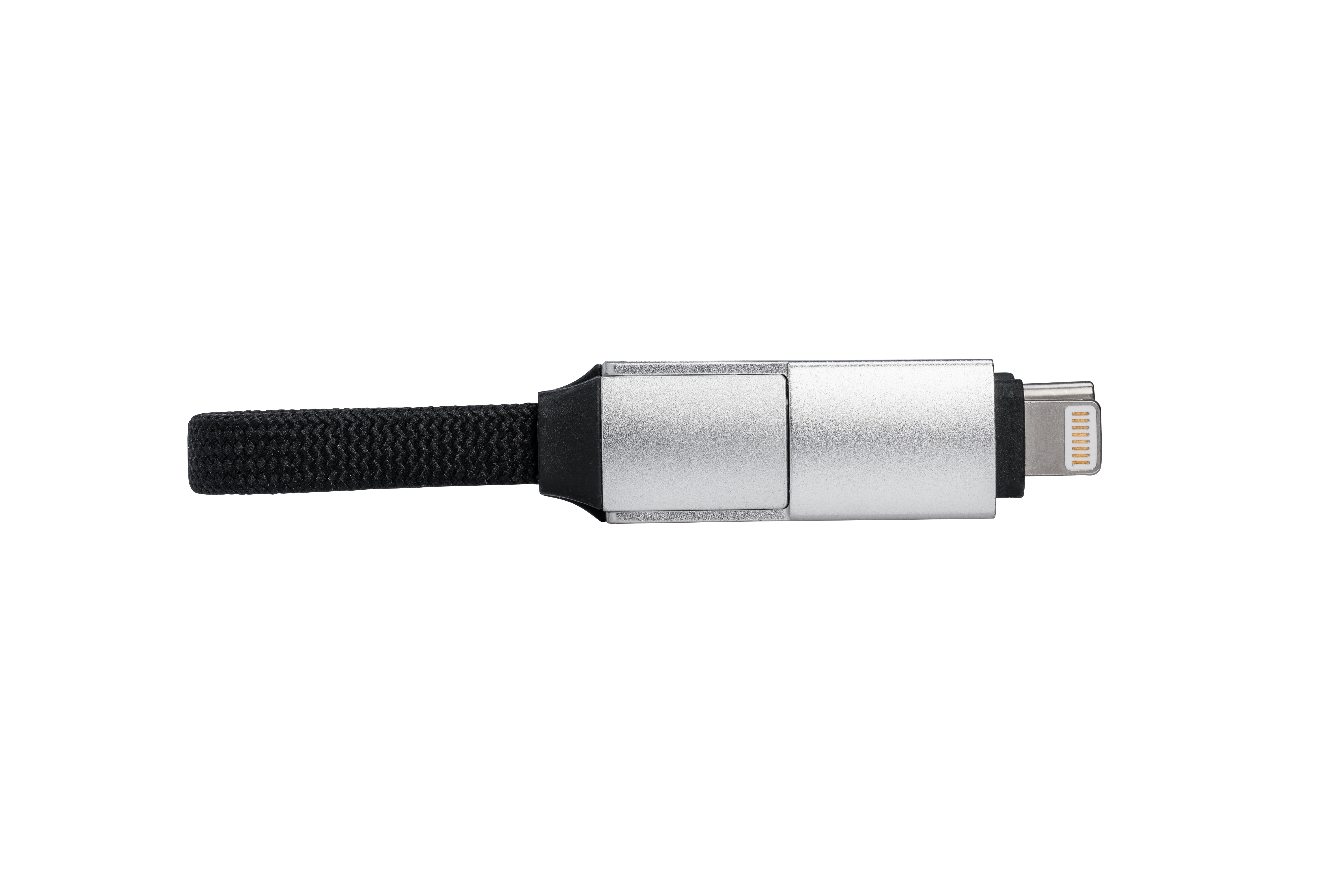 CONNECT 100W charging and data keyring cable