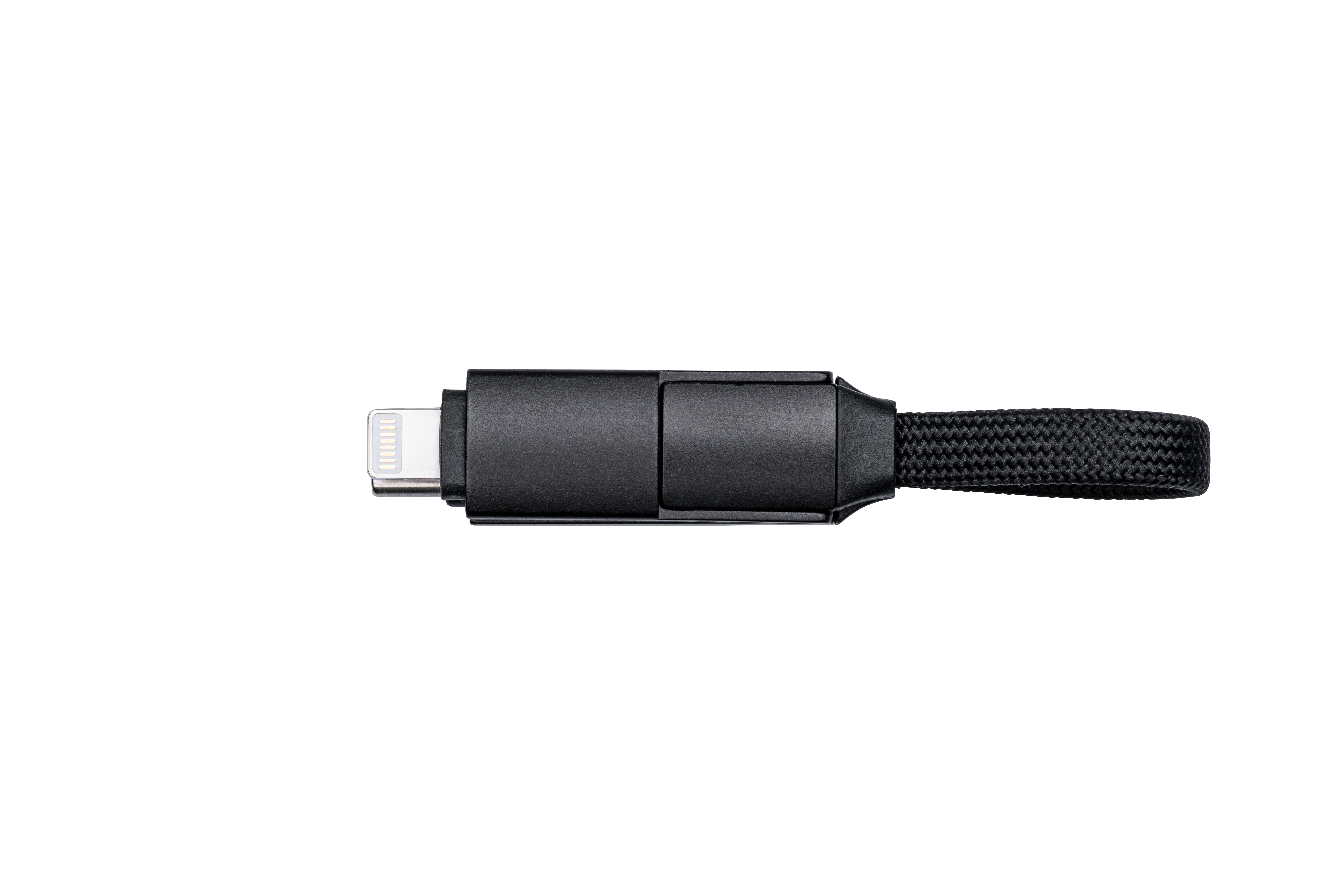 CONNECT 100W charging and data keyring cable