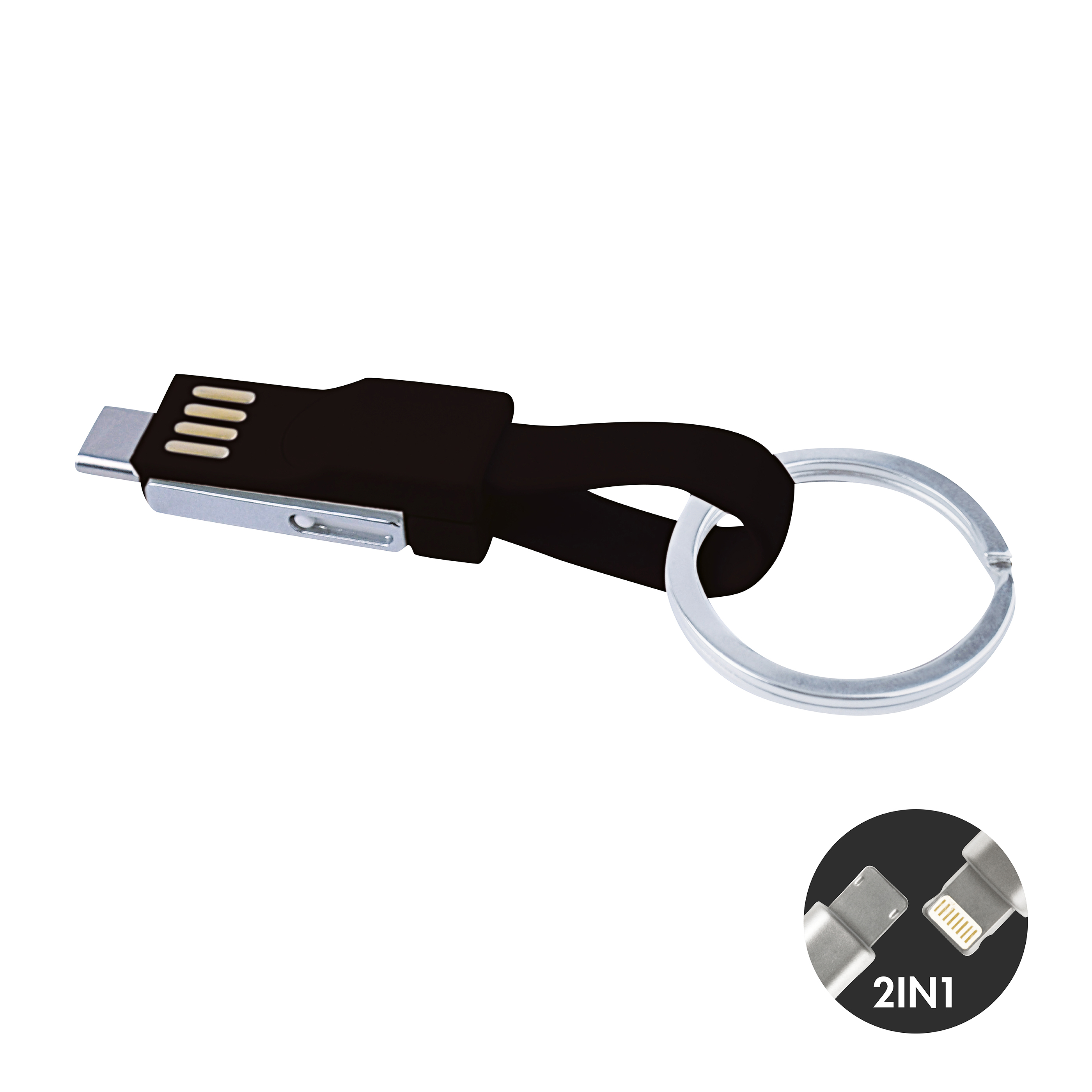 3in1 Mini Magnet Kabel schwarz